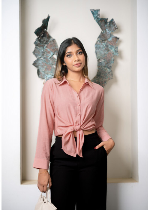 HANNAH LIGHT PINK BLOUSE